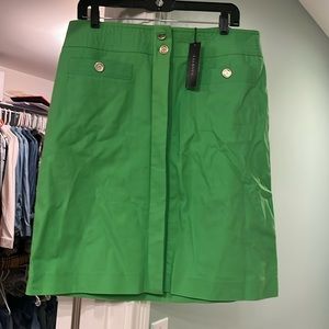 Talbots knee-length cotton skirt.
Super preppy and classic. Never worn.